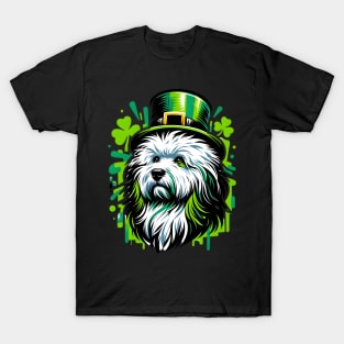 Puli Dog Celebrates Saint Patrick's Day in Style T-Shirt